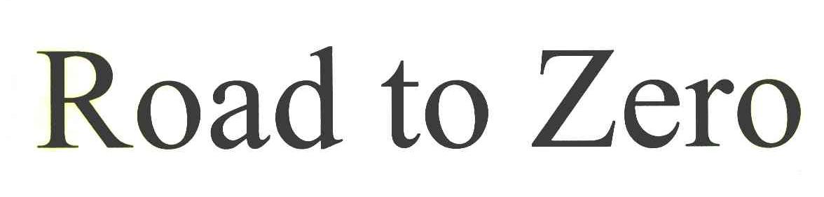 ROAD TO ZERO