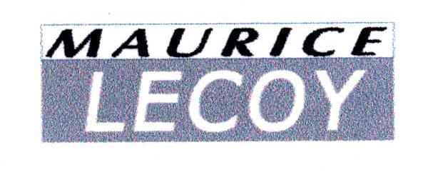 MAURICE LECOY