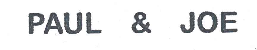 PAUL & JOE