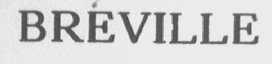 BREVILLE