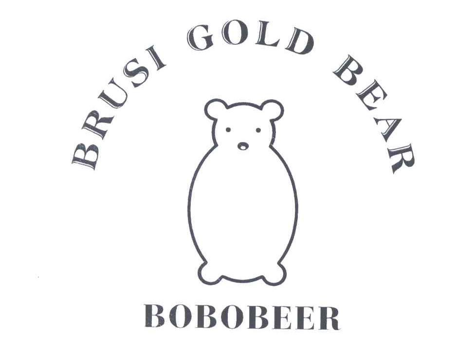 BRUSI GOLD BEAR BOBOBEER