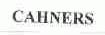 CAHNERS