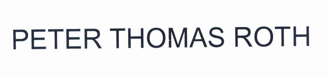 PETER THOMAS ROTH