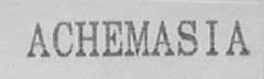 ACHEMASIA