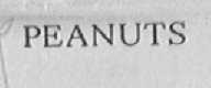 PEANUTS
