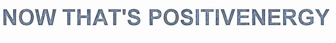 NOW THAT＇S POSITIVENERGY