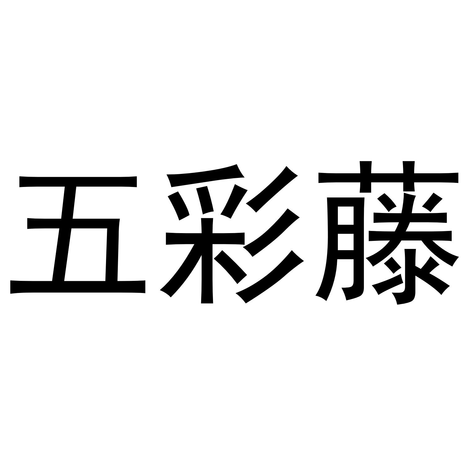 五彩藤