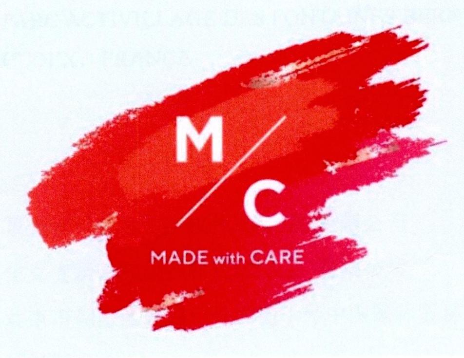 M/C MADE WITH CARE