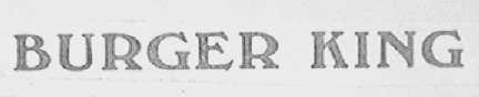 BURGER KING