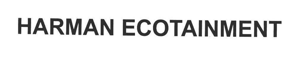 HARMAN ECOTAINMENT