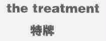 THE TREATMENT;特