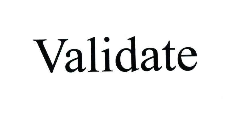 VALIDATE