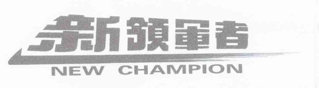 新领军者 NEW CHAMPION