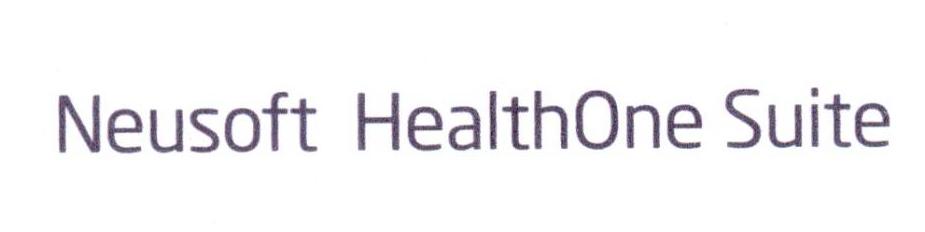 NEUSOFT HEALTHONE SUITE