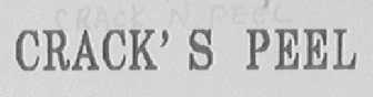 CRACK 'N PEEL