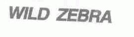 WILD ZEBRA