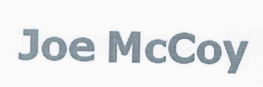 JOE MCCOY
