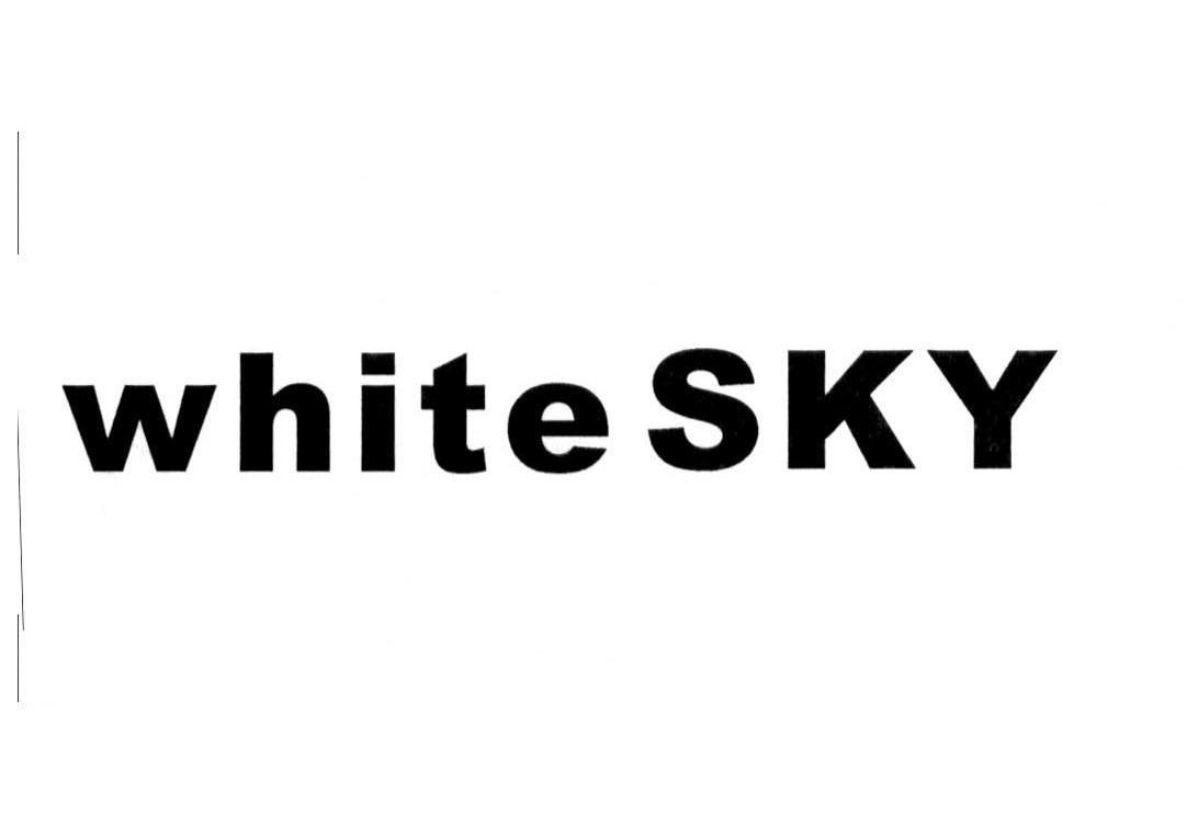 WHITE SKY