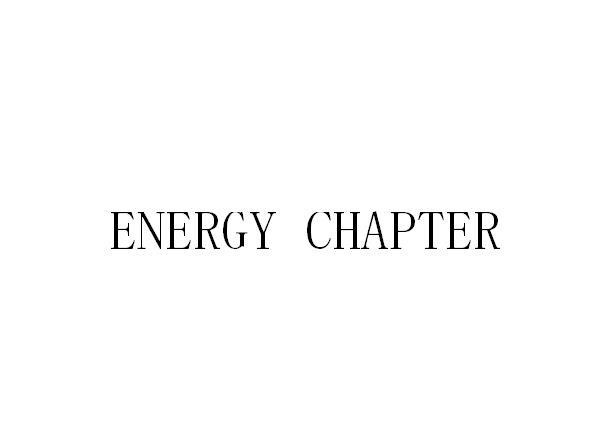 ENERGY CHAPTER