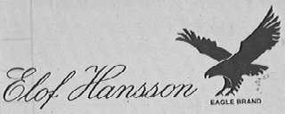 ELOF HANSSON EAGLE