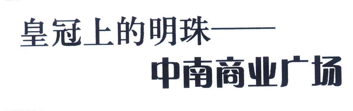 皇冠上的明珠--中南商业广场