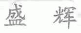 盛辉