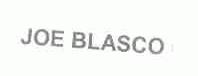 JOE BLASCO