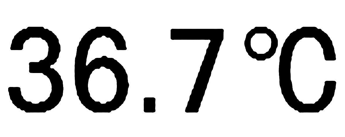 36.7&deg;C
