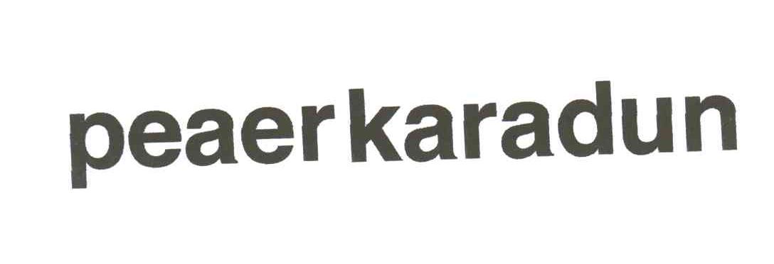 PEAER KARADUN