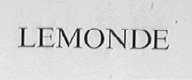 LEMONDE