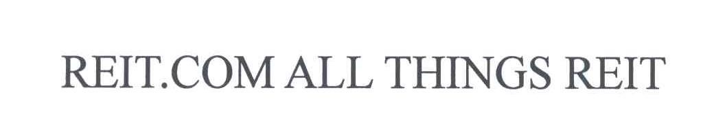 REIT.COM ALL THINGS REIT