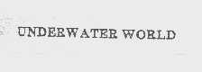 UNDER WATER WORLD