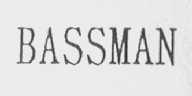 BASSMAN