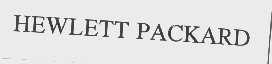 HEWLETT PACKARD