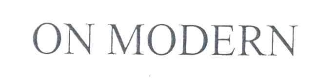 ON MODERN