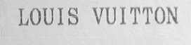 LOUIS VUITTON