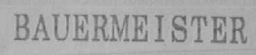 BAUERMEISTER