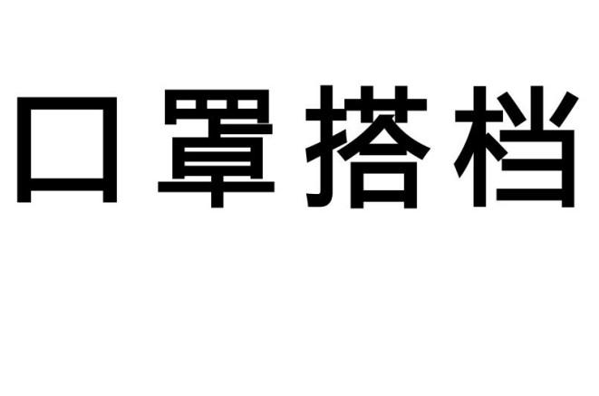 口罩搭档