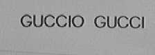 GUCCIO GUCCI