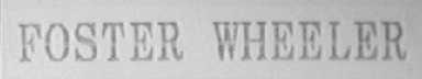 FOSTER WHEELER