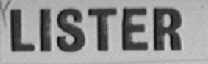 LISTER