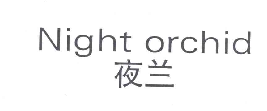 夜兰;NIGHT ORCHID