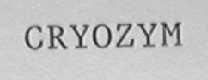 CRYOZYM