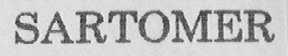 SARTOMER