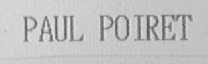 PAUL POIRET