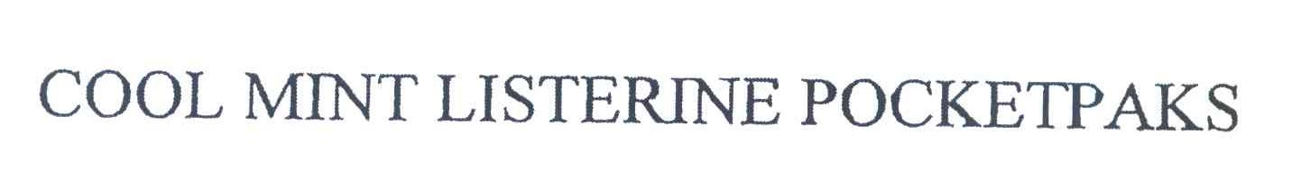 COOL MINT LISTERINE POCKETPA