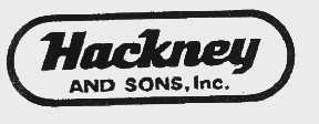 HACKNEY AND SONS
