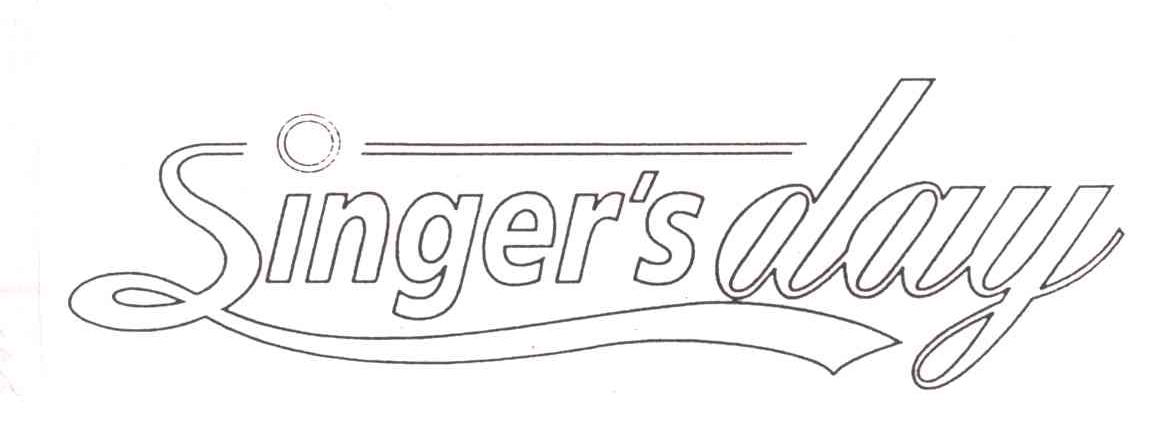 SINGER'SDAY