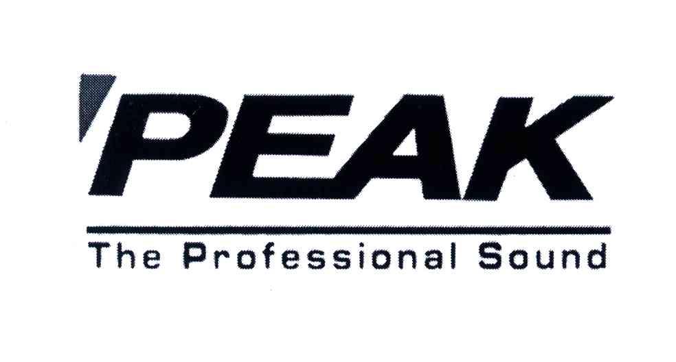 PEAK;THE PROFESSIONAL SOUND