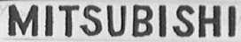 MITSUBISHI
